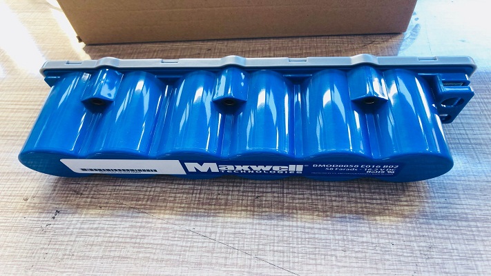 American (MAXWELL) super capacitor BMOD0058 E016 B02 (16V, 58F)