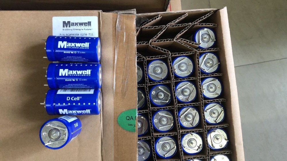 American (MAXWELL) super capacitor BMOD0058 E016 B02 (16V, 58F)